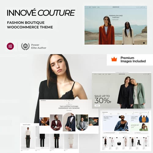 Innové Couture - Clothing Ecommerce ওয়ার্ডপ্রেস থিম