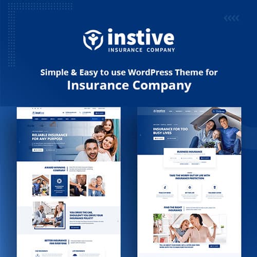 Instive - Insurance Тема WordPress