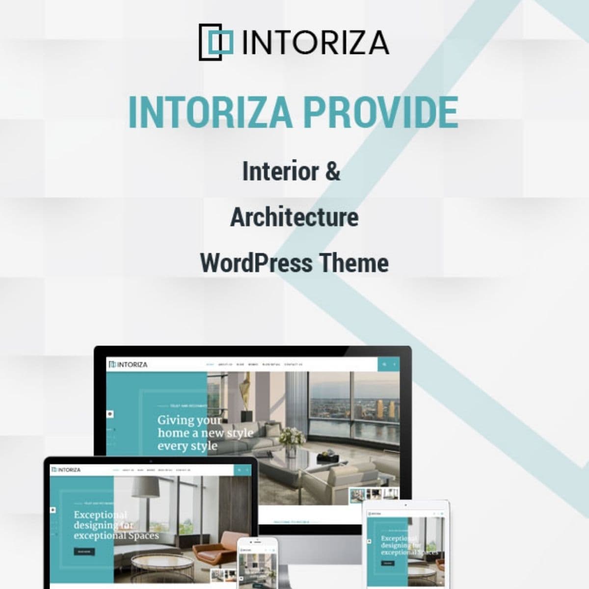 Intoriza - Intérieur Architecture Thème WordPress Intoriza - Intérieur Architecture Thème WordPress