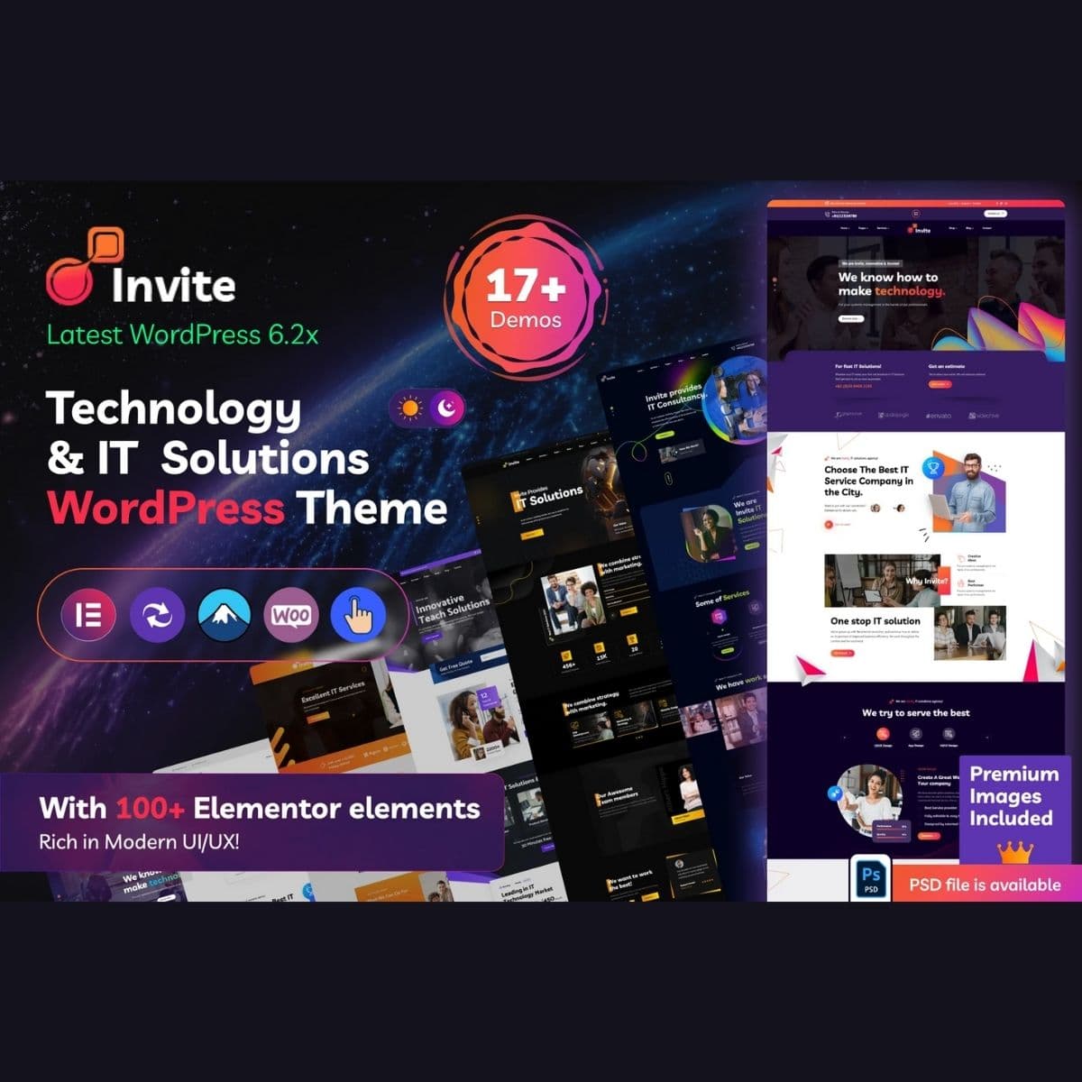 Invite - IT Solutions & Technology Thème WordPress Invite - IT Solutions & Technology Thème WordPress