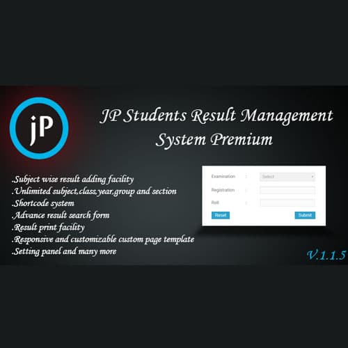 JP Students Result Management System Premium JP Students Result Management System Premium