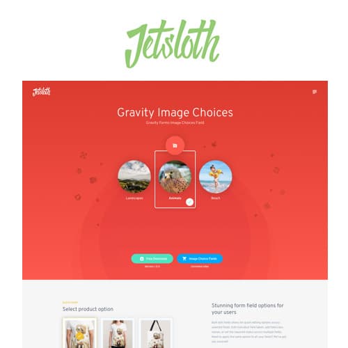 Jetsloth - Gravity ফর্মs Image Choices