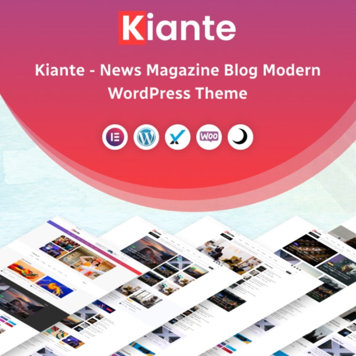 Kiante - Newspaper & Magazin Elementor WordPress-Theme Mehrzweck Kiante - Newspaper & Magazin Elementor WordPress-Theme Mehrzweck