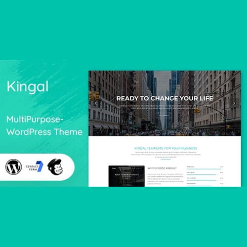 Kingal - MultiPurpose WordPress主題