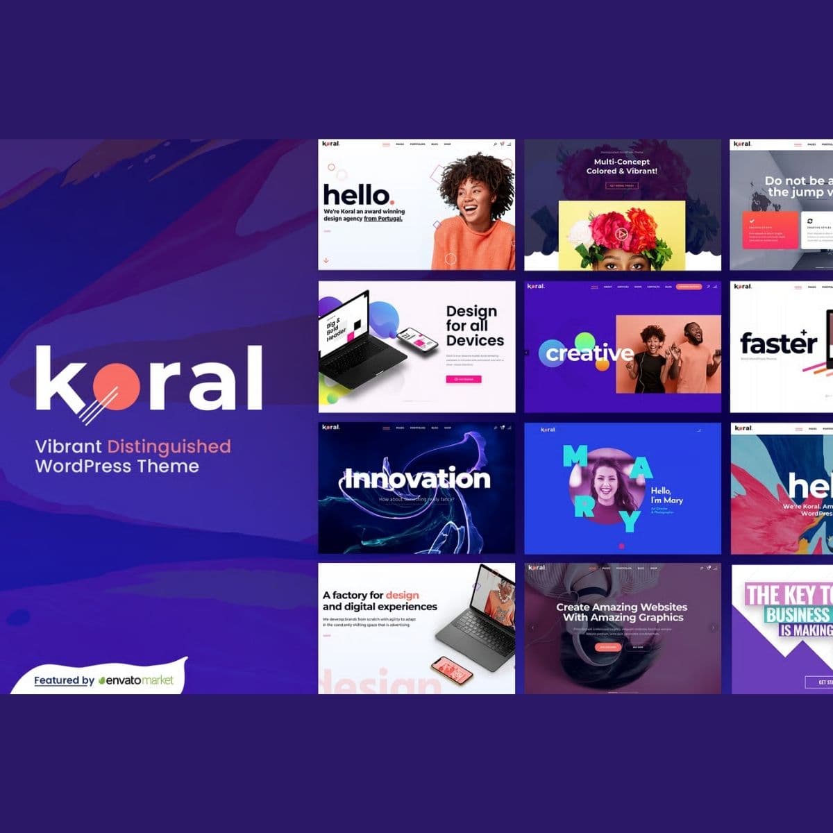 Koral - Multi-Concept WordPress主题 Koral - Multi-Concept WordPress主题