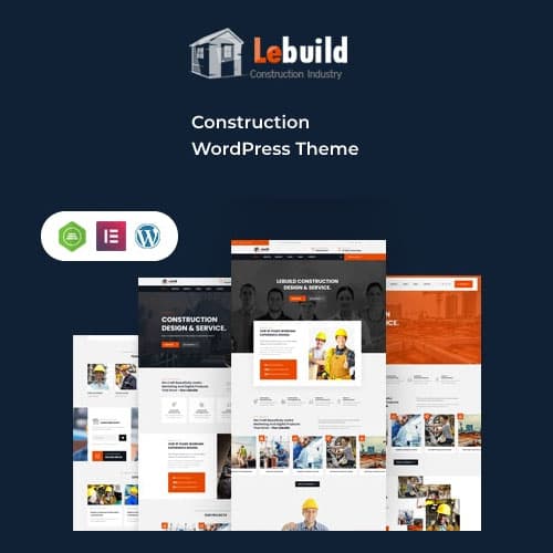 Lebuild - 建筑 Industry公司 WordPress主题