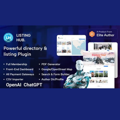 ListingHub - WordPress Entreprise Annuaire Listing Extension