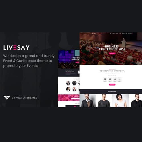 Livesay - Evento & Conference Tema WordPress