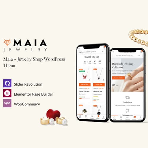 Maia - Jewelry Shop ওয়ার্ডপ্রেস থিম