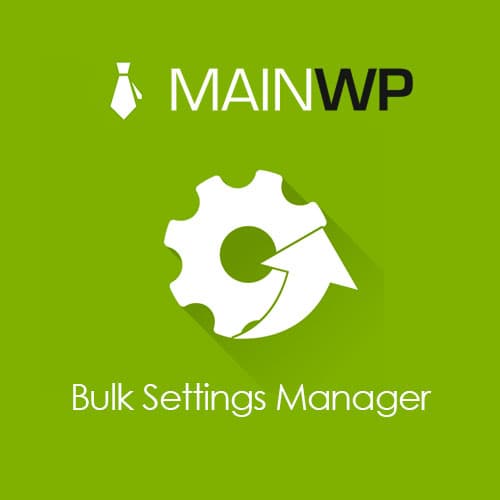 MainWP Bulk Settings ম্যানেজার