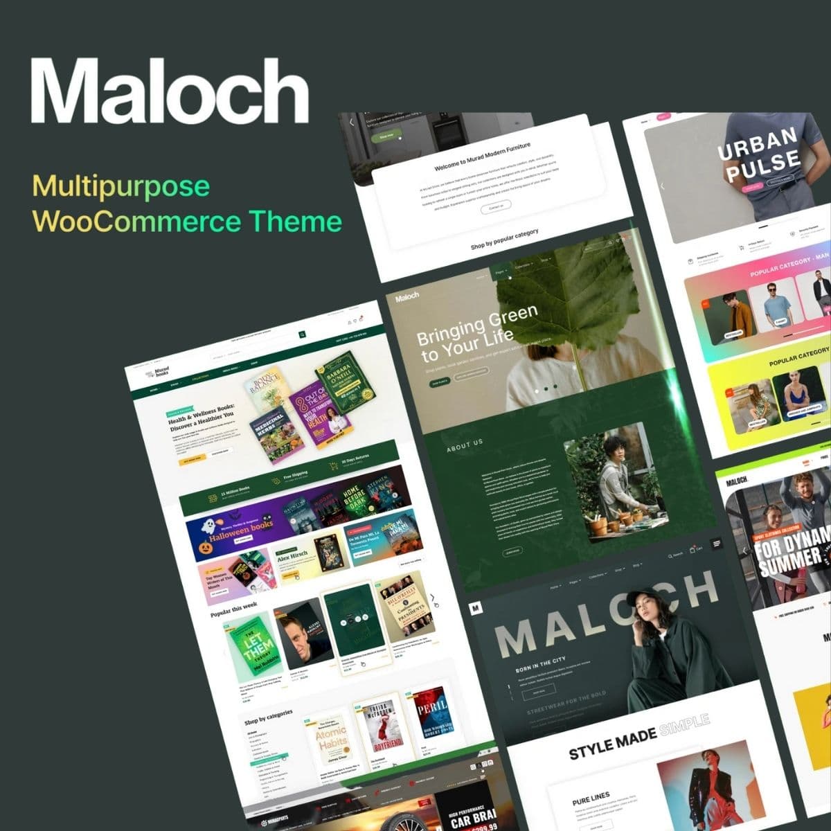 Maloch - 多用途 WooCommerce 主題
