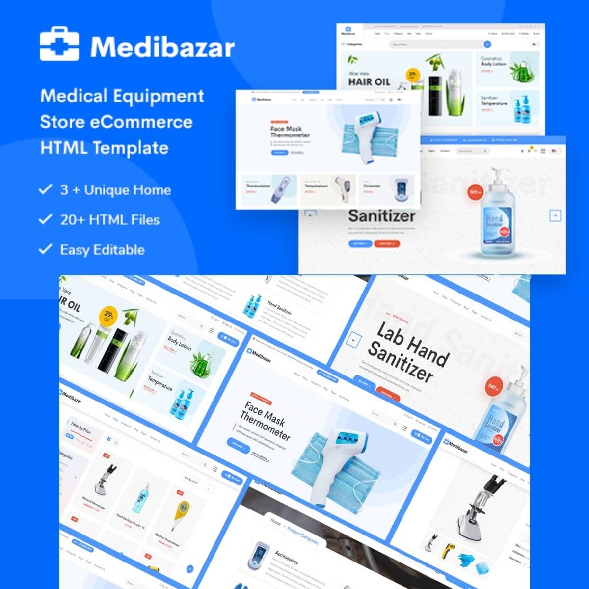 Medibazar - Medical WooCommerce Theme Medibazar - Medical WooCommerce Theme