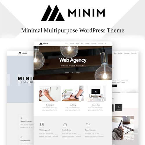 Minim - Minimal WordPress Theme