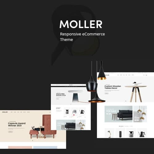 Moller - Mobilier & Decor WooCommerce Thème WordPress Moller - Mobilier & Decor WooCommerce Thème WordPress