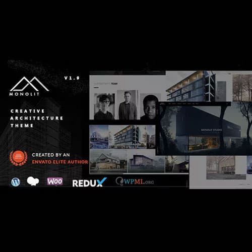 Monolit – Адаптивний Architecture Тема WordPress