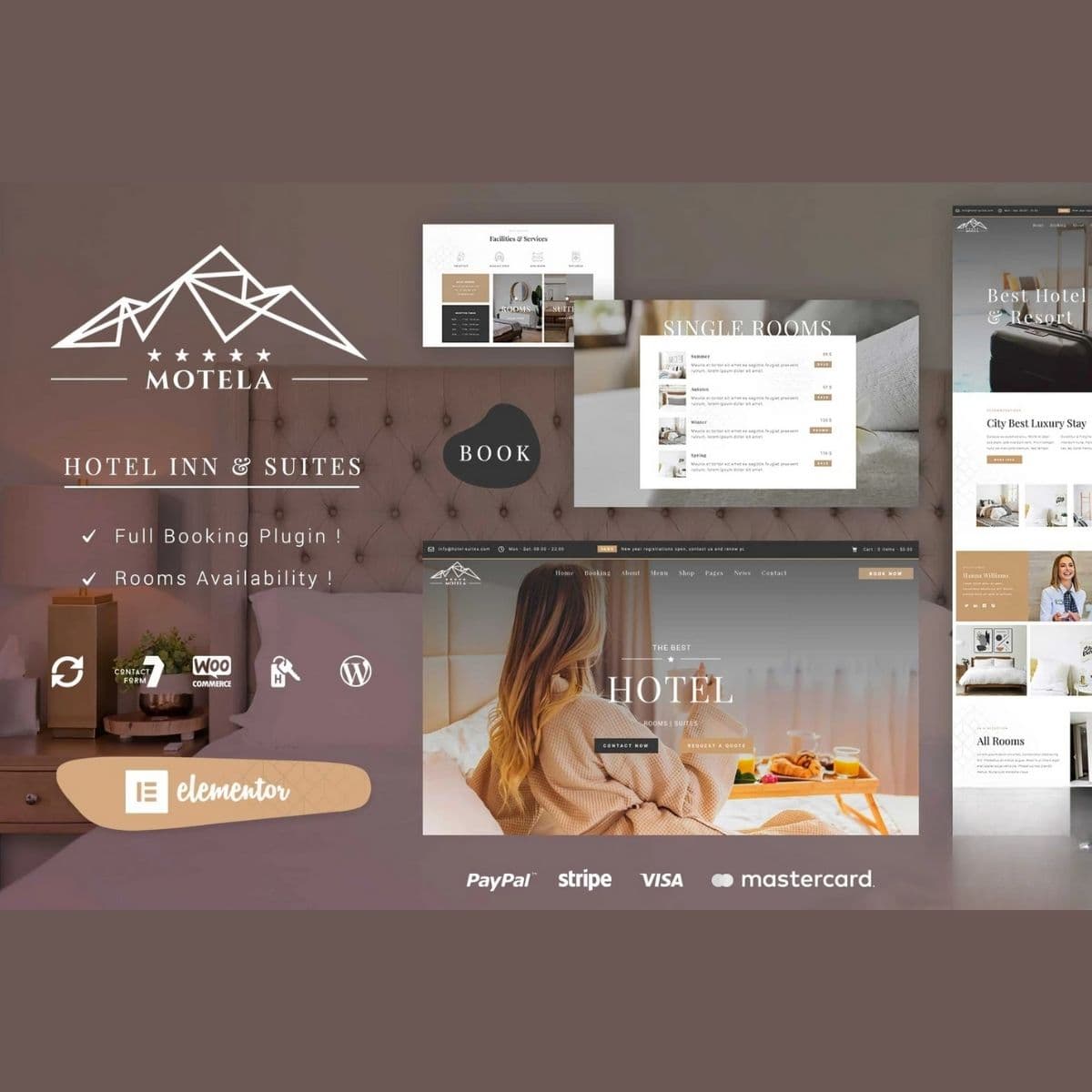 Motela - Hotel WordPress