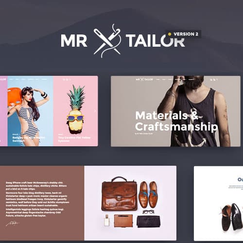 Mr. Tailor - 響應式 WooCommerce Theme