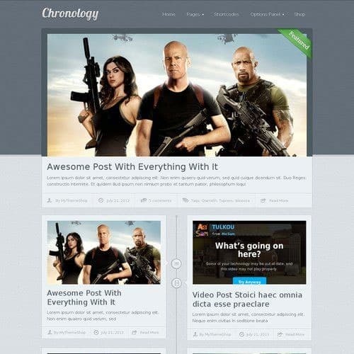MyThemeShop Chronology Tema WordPress