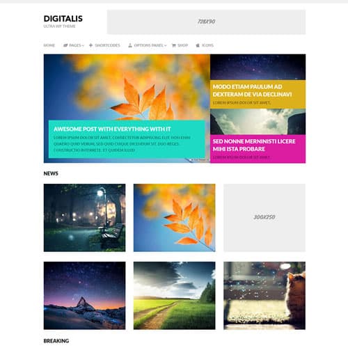 MyThemeShop Digitalis Tema WordPress