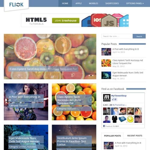 MyThemeShop Flick Тема WordPress