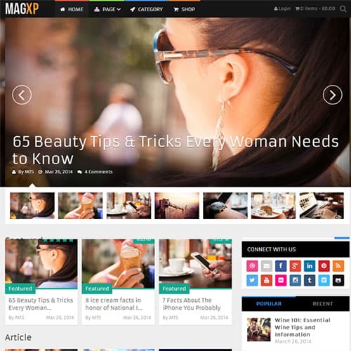 MyThemeShop MagXP Тема WordPress