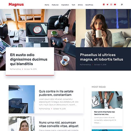 MyThemeShop Magnus WordPress Teması