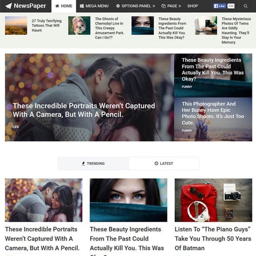 MyThemeShop Newspaper WordPress Teması