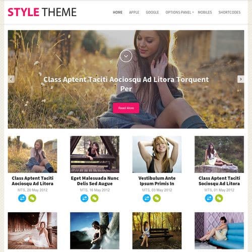 MyThemeShop Style Theme WordPress