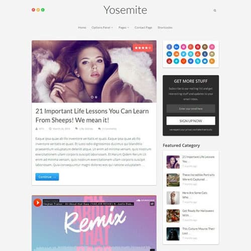 MyThemeShop Yosemite Tema WordPress