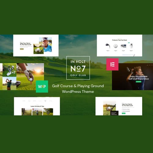 N7 | Golf Club Sports & กิจกรรมs ธีม WordPress