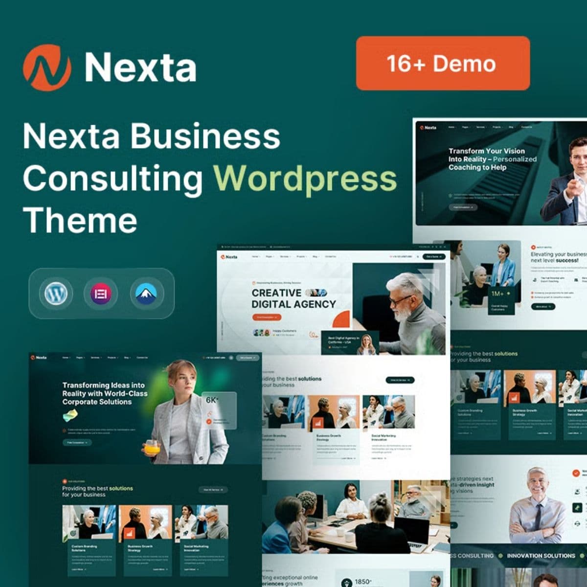 Nexta - Entreprise Consulting Wordpress Theme