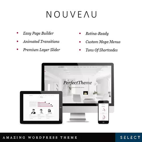 Nouveau - Polyvalent Retina Thème WordPress Nouveau - Polyvalent Retina Thème WordPress