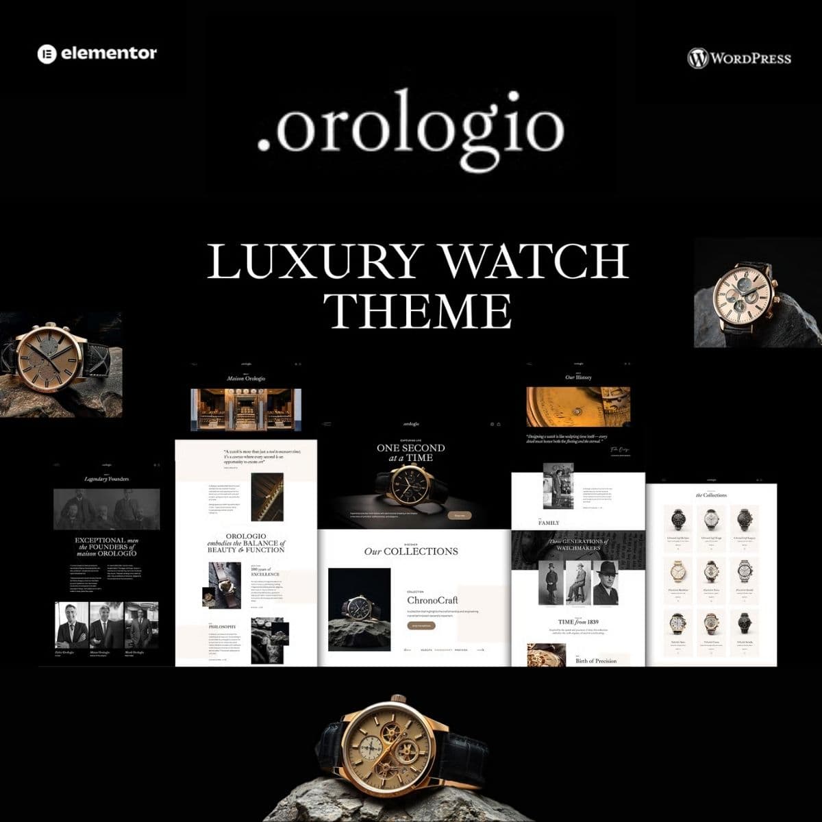 Orologio – Luxury Watch Boutique Thème WordPress Orologio – Luxury Watch Boutique Thème WordPress