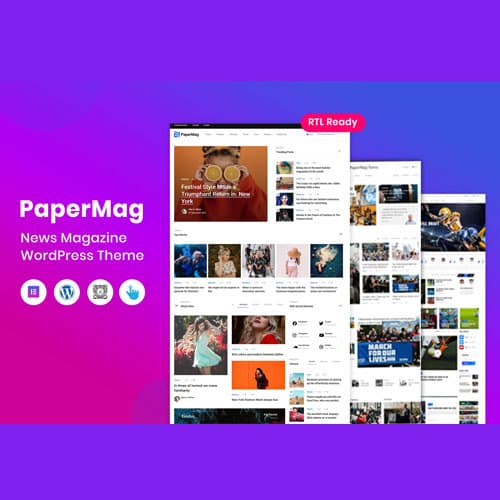 PaperMag - NewsPaper Magazin WordPress-Theme
