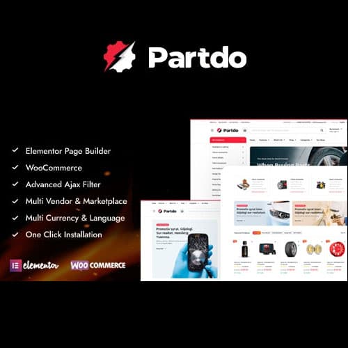 Partdo - Auto Parts and Strumentos Shop WooCommerce Theme