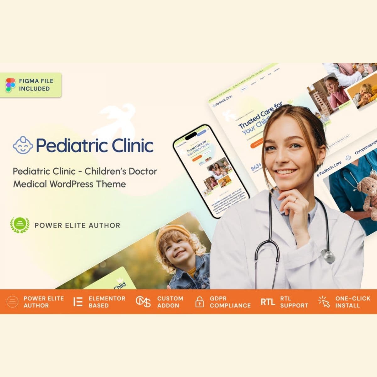 Pediatric Clinic - Children’s & Family Doctor Medical WordPress Theme Pediatric Clinic - Children’s & Family Doctor Medical WordPress Theme