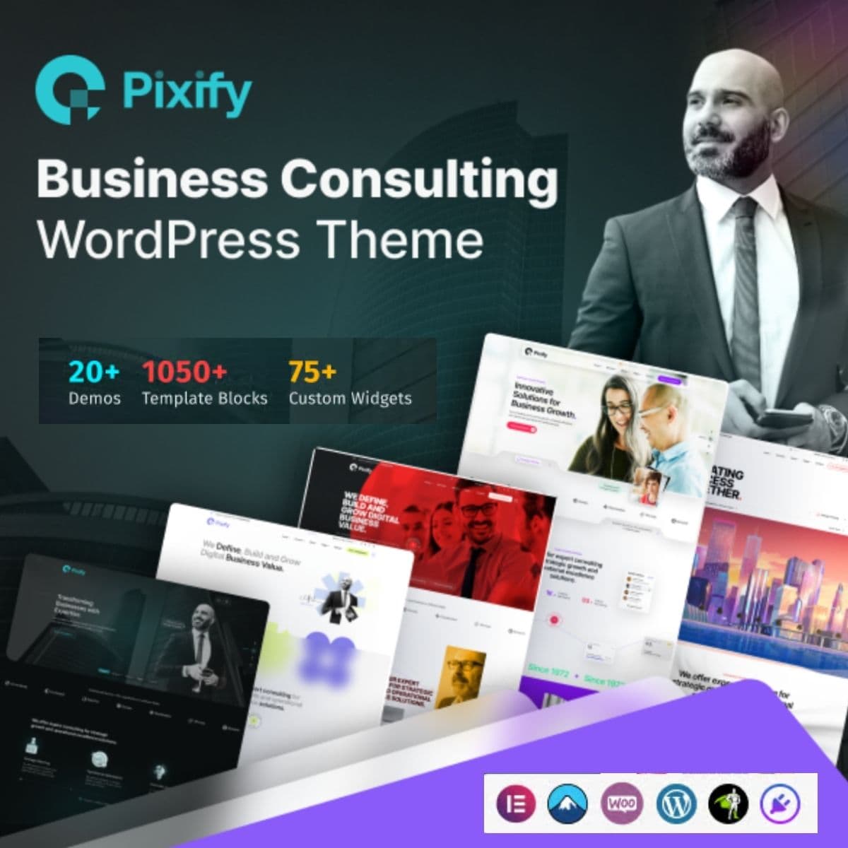 Pixify - Entreprise Consulting Thème WordPress