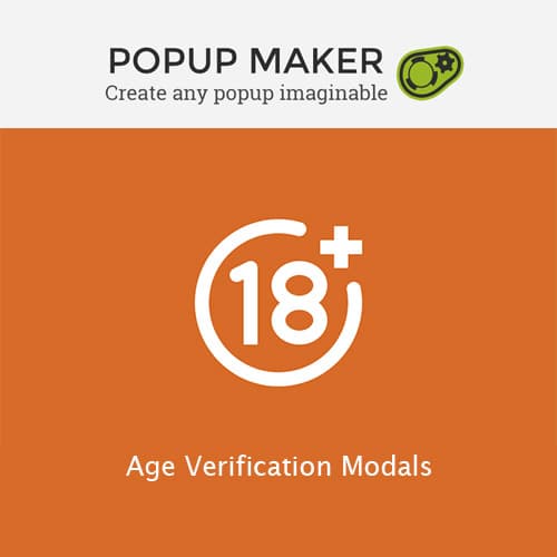 Popup Maker - Age Verification Modals Popup Maker - Age Verification Modals