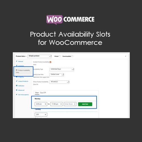 Product Availability Slots dla WooCommerce