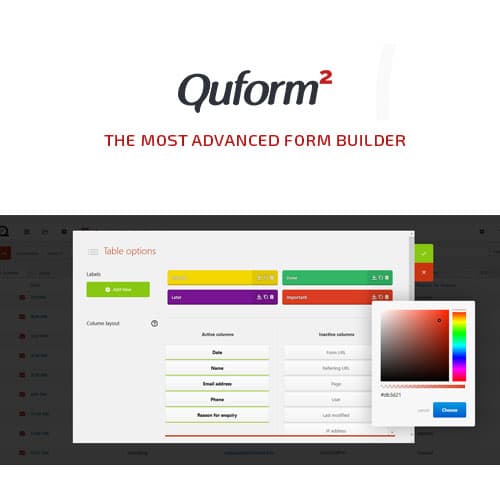 Quform - WordPress Форма Конструктор