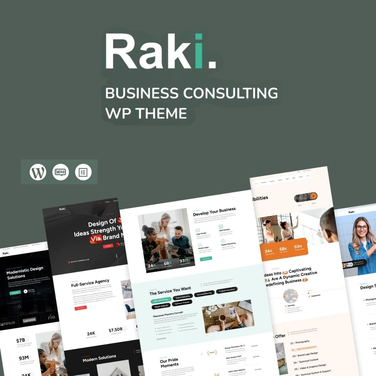Raki - Entreprise, Finance Consulting Thème WordPress Raki - Entreprise, Finance Consulting Thème WordPress