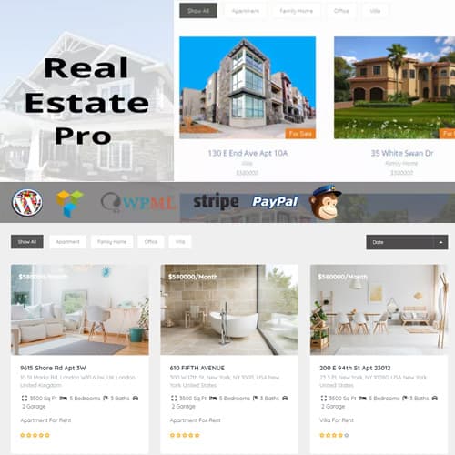 Real Estat Pro - WordPress Plugin
