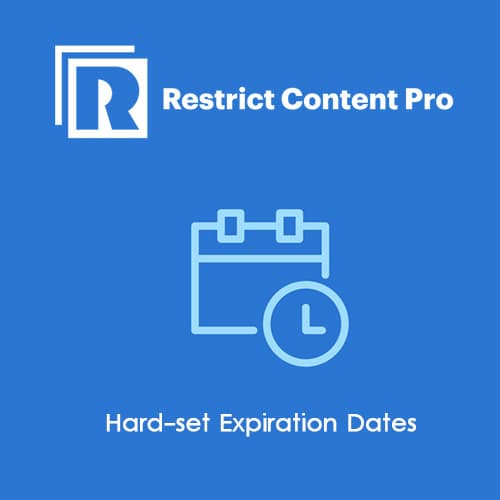 Restrict Content Pro Hard Expiration Dates Restrict Content Pro Hard Expiration Dates