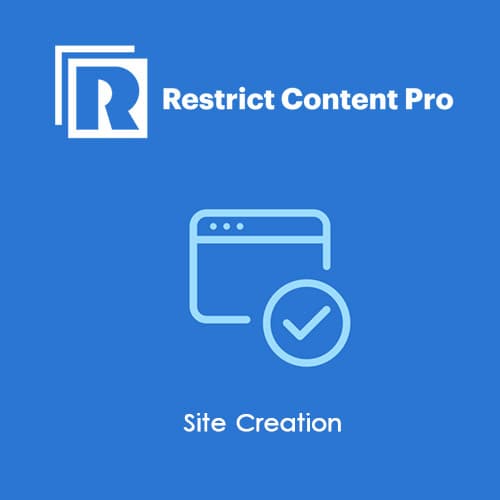 Restrict Conteúdo Pro Site Creation