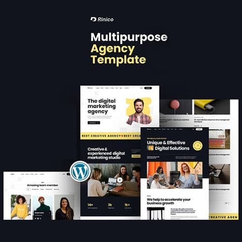 Rinico - Multipurpose Agency WordPress Theme Rinico - Multipurpose Agency WordPress Theme