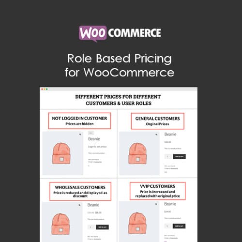 Role Based Pricing WooCommerce এর জন্য