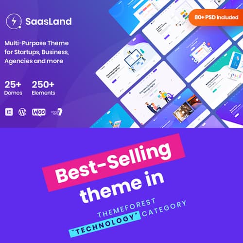 Saasland - MultiPurpose Θέμα WordPress for Startup Saasland - MultiPurpose Θέμα WordPress for Startup