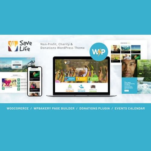 Save Life | Non-Profit, Charity & Donations Thème WordPress Save Life | Non-Profit, Charity & Donations Thème WordPress