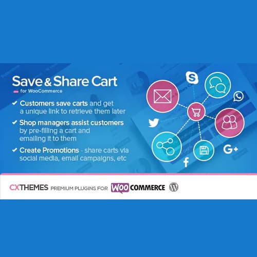 Save & Share Cart per WooCommerce Save & Share Cart per WooCommerce
