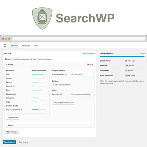SearchWP WordPress 플러그인